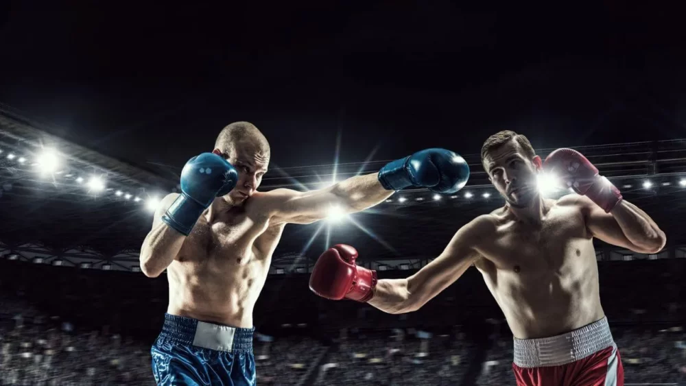 Image-of-two-men-in-a-boxing-match.